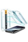 Spigen İphone 15 Pro Cam Ekran Koruyucu Kolay Kurulum Glas.tr Ez Fit Slim Hd (2 ADET) - 4