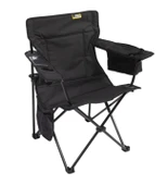 Cool Ice Siyah Lüks Kamp Sandalyesi thumbnail 1