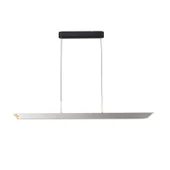 Apliqa Late Gri Sıralı Yemek Masası Üstü 30 Watt Modern Sarkıt Salon Led Avize thumbnail 4