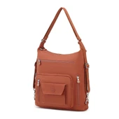 Hem Sırt Hem de Omuz Kadın Çantası Smart Bags 1205 Kiremit - 3