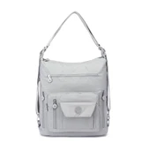 Smart Bags Hem Sırt Hem Omuz Kadın Çantası 1205 A.Gri - 1