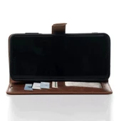 Realme Note 60 Hakiki Deri Cüzdanlı Kapaklı Cüzdan Kaliteli Lüks Kılıf thumbnail 12