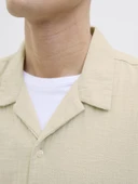 JACK JONES Erkek Pamuklu Kısa Kollu Gömlek 12274798 thumbnail 5