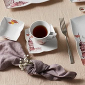 Karaca Sevda 32 Parça 6 Kişilik Kare Kahvaltı Takımı - 4