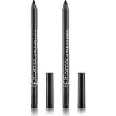 FLORMAR ULTRA BALCK - 2- Kili Yumuşuak Uçlu Göz kalemi  Tam Siyah - 1