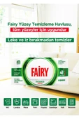 Fairy Power Wipes Yüzey Temizleme Mendili 100 Yaprak | Beyaz Sabun | Beyaz Sirke & Karbonat - 4