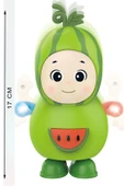 Işıklı ve Müzikli Danseden Karpuz Oyuncak – 17 cm, Minikler İçin Eğlencenin Adı! - 4