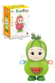 Işıklı ve Müzikli Danseden Karpuz Oyuncak – 17 cm, Minikler İçin Eğlencenin Adı! - 7