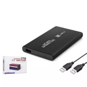Harddisk Kutusu Metal Usb 2.0 Sata 2.5 HDX1758 - 1