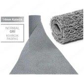 100X1200CM GRİ KIVIRCIK PASPAS-HALI KAYMAZ YOLLUK LİDYA 14MM - 1