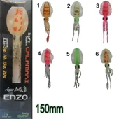 Aquasalty Enzo Calamari 2 jig İğneli Silikon Ahtapot 150mm 40gr Renk:3 thumbnail 2