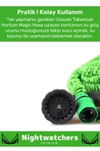 Premium Seri Dolaşmaz Kırılmaz 7 Kademeli Uzayan Bahçe Sulama Araç Yıkama Tabancalı 15 Metre Hortum - 5