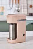 Mono Personal Filtre Kahve Makinesi ve İnox Kişisel Termos Hediyeli Beige - 1