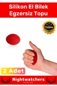 Özel Silikon Stres Topu El Egzersiz Fizik Tedavi Topu El Bilek Parmak Güçlendirme Topu - 2 Adet - 1