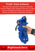 Premium Seri Dolaşmaz Kırılmaz 7 Kademeli Uzayan Bahçe Sulama Araç Yıkama Tabancalı 30 Metre Hortum - 5