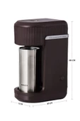 Mono Personal Filtre Kahve Makinesi Walnut Brown - 2