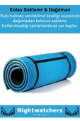 Premium Su Geçirmez Konforlu Taşıma Askılı Çift Taraflı Zemin Çadır Uyku Kamp Matı Yer Minderi 16mm - 5
