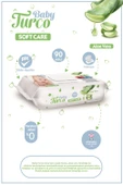Baby Turco Islak Havlu Mendil Soft Care Aloe Vera 90 Yaprak (3 Lü Pk) 270 Yaprak Plastik Kapaklı - 3