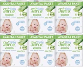 Baby Turco Islak Havlu Mendil Soft Care Aloe Vera 90 Yaprak (18 Li Set) (6PK*3) 1620 Yaprak - 1