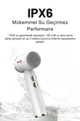 Beauty Vogue 6 in / 1 - 3 Aşamalı Led Şarjlı Ekranlı Peeling Masaj Cilt Bakım Cihazı Aleti - 2