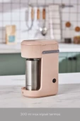 Mono Personal Filtre Kahve Makinesi ve İnox Kişisel Termos Hediyeli Beige - 3