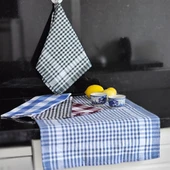 Mutfak Kurulama Bezi 5'li | Pöti Kareli Bulaşık Kurulama Bezi | Servis Peçetesi | Beslenme Örtüsü - 4