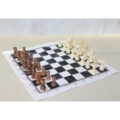 Periboia Ahşap Satranç Taşı 8 Cm - 1