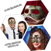 Periboia Antik Tarz Balo Maskesi thumbnail 5