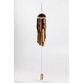 Periboia Bambu Coconat Kafalı Rüzgar Çanı 40 cm - 1