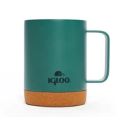 Çelik Mug Termos - Igloo - Cork - 350ml - Yeşil - 205696 - 2
