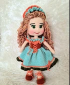 Banuş Bebebek Amigurumi Organik Oyuncak - 3