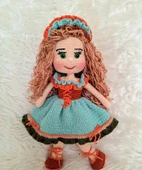 Banuş Bebebek Amigurumi Organik Oyuncak - 1
