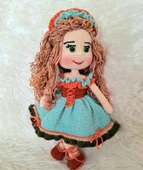 Banuş Bebebek Amigurumi Organik Oyuncak - 2