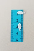 Oya Abiye Bileklik Kolye Pleksi Metalik Plastik Pul Gümüş Renk 8 gram 110 adet - BNC515 - 2