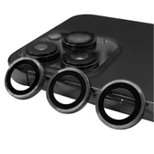 Gpack iPhone 15 Pro uyumlu Kamera Lens Koruyucu Metal Tekli CL07 - 3