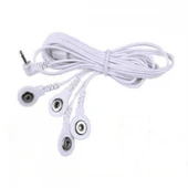 Çıt çıtlı 4 uç lu Tens Kablosu - 1