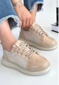 Piona Bej Rugan Bağcıklı Spor Ayakkabı thumbnail 1