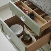 Bohem Beyaz Mantar Kulp Düğme 10 ADET Çekmece Mutfak Mobilya Dolabı Dolap Kulpu Kulbu Plastik Kulp thumbnail 5