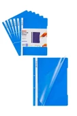 Eco Mavi Telli Dosya 500"lü Paket Plastik Kapak - 1