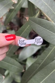 For You Model1 Beyaz İp Fitil Etiketi 100 Adet - 4