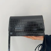 Talo Bayan Çanta Siyah Croko T300603 - 2
