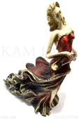 GÜZEL KADIN ŞARAPLIK 27CM - 2
