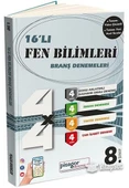 8. Sınıf Fen Bilimleri 16 lı Branş Denemeleri Zeka Küpü Yayınları - 1