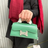 LEVİDOR Bayan Yeşil Çanta LVD93023801 thumbnail 2