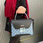 Armine Bayan Çanta Noktalı Mavi AR37804 thumbnail 1