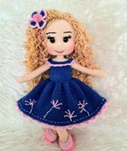 Nevra Bebek Amigurumi Organik Oyuncak - 1