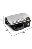 Premium Xl Döküm Izgara Ve Tost Makinesi Dijital Zamanlayıcı Ayarlanabilir Termostat 2400w - 2