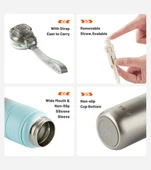 Vagon Life Tkk Termos Çelik 500 ML T2022 Mavi - 3