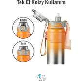 Vagon Life Tkk Termos Çelik 500 ML T2022 Turuncu - 3