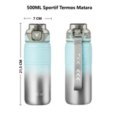 Vagon Life Tkk Termos Çelik 500 ML T2022 Mavi - 7